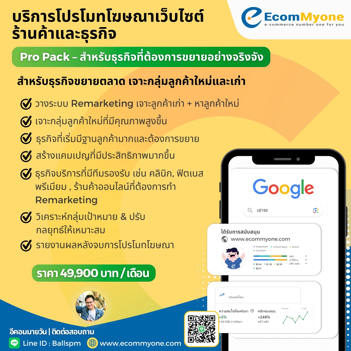 Pro Pack - สำหรับธุรกิจที่ต้องการขยายอย่างจริงจัง